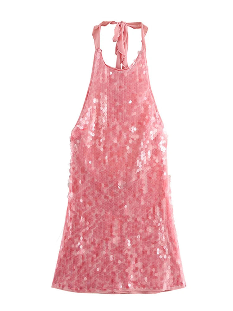 Sparkle & Glow Halter Mini Dollella