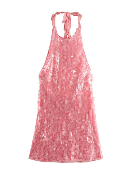 Sparkle & Glow Halter Mini Dollella
