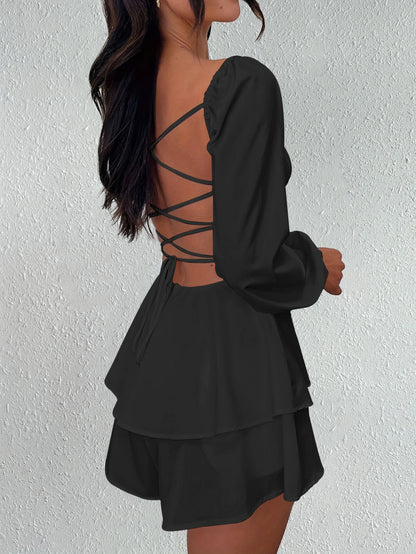 Backless Tiered Mini
