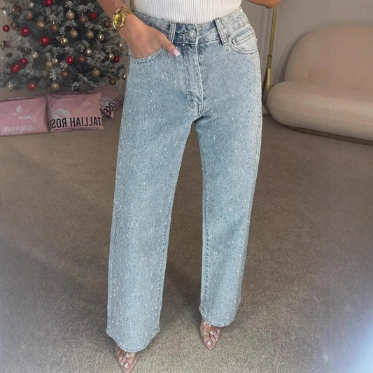 Washed Diamond Jeans