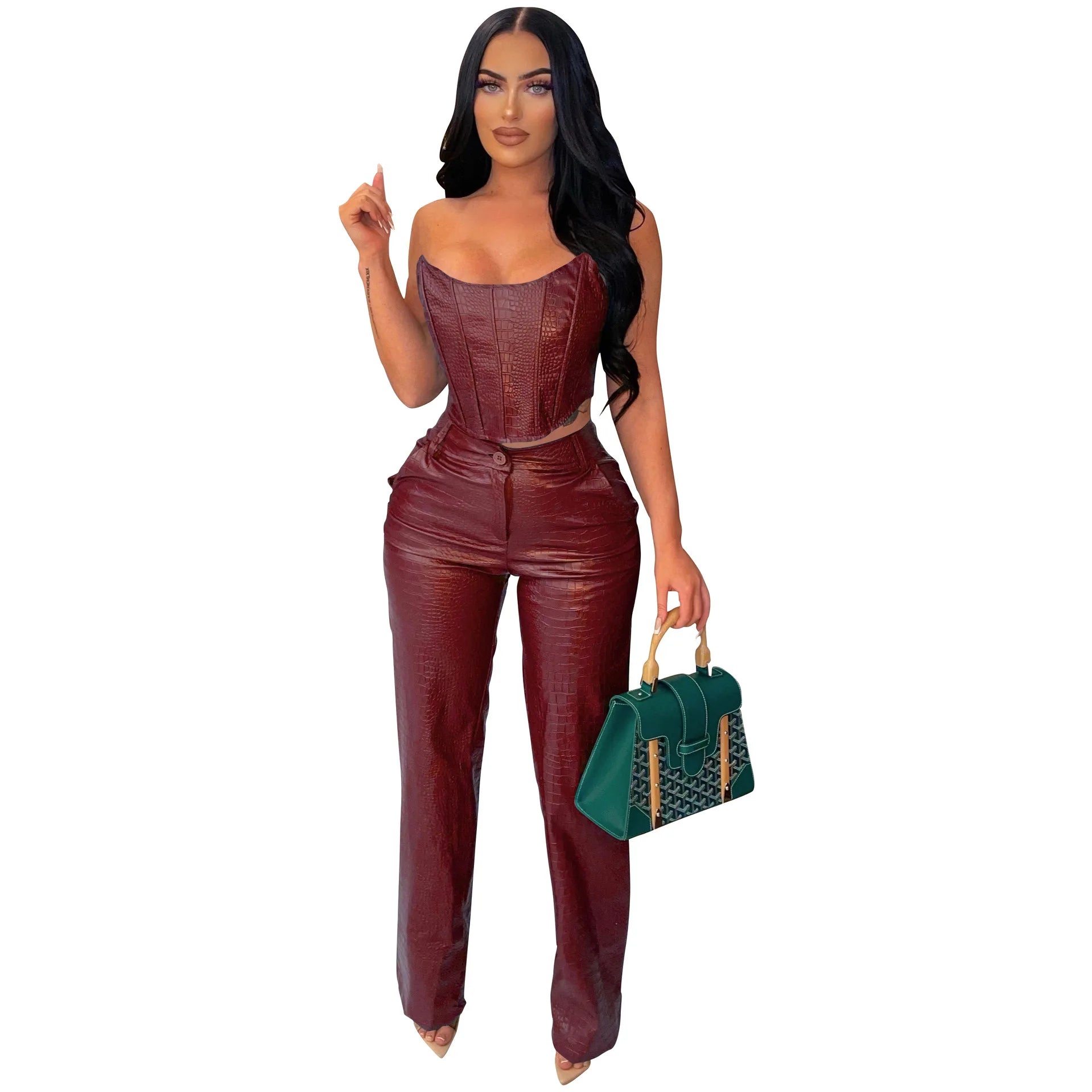 Fierce & Flawless Leatherette Set Dollella