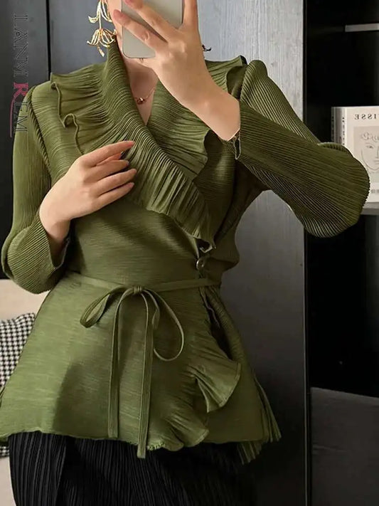 Feminine Frill Blouse