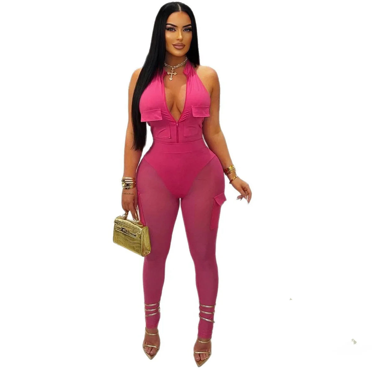 Mesh With Me trouser set