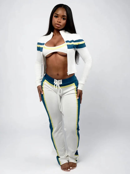 Color Clash Tracksuit