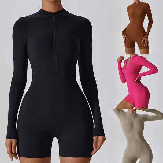 All-in-One Zip Romper