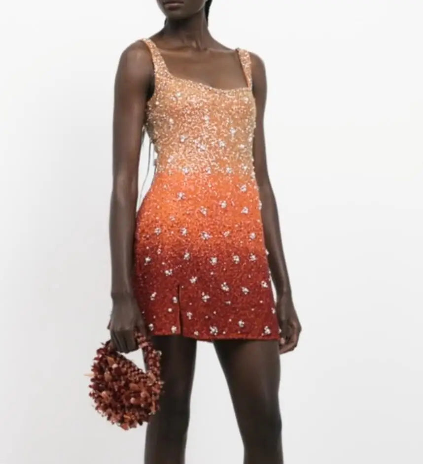 Glimmer Pearl Mini Dress Dollella