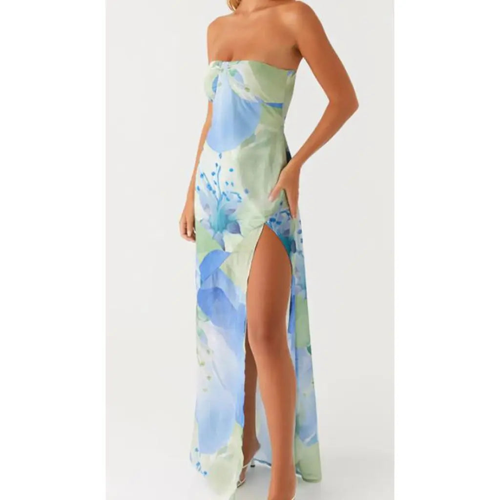 Floral Fiesta Maxi Dress Dollella