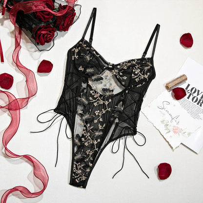 Whispering Wings Lace bodysuit Dollella