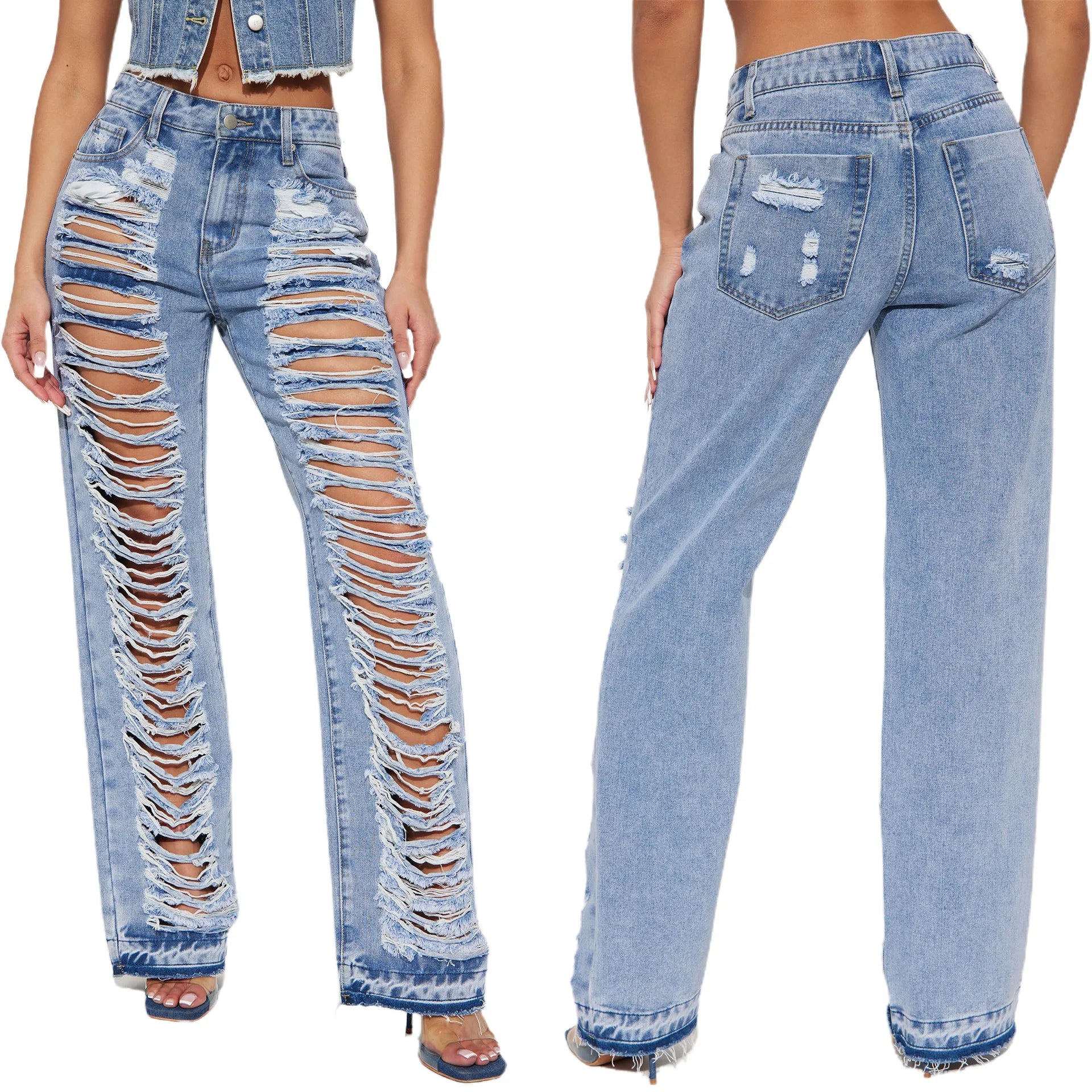 Iconic Rip High-Waist - Dollella