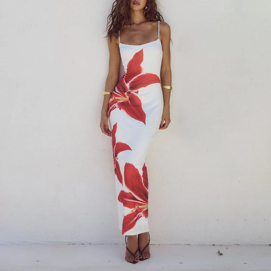 Bloomline Midi Slip Dress