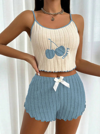 Cherry Kiss Cami & Shorts