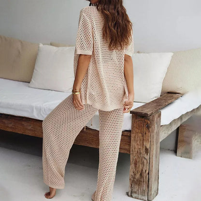Boho Drift Knit Set