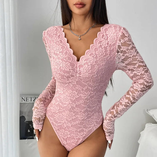 Midnight Lace Bodysuit