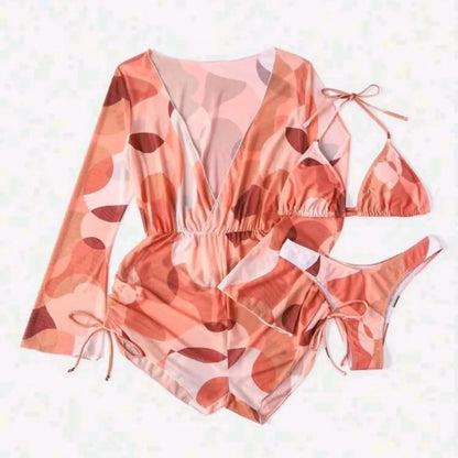 Sunburst Splash Swim & Cover-Up Set
