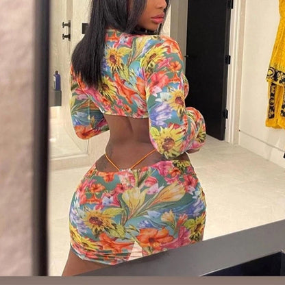 Sheer Bloom Vibe Set