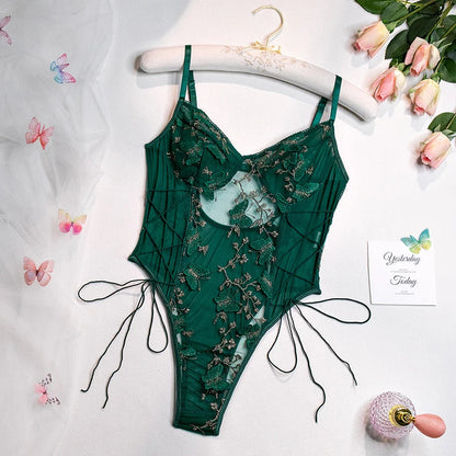 Whispering Wings Lace bodysuit Dollella