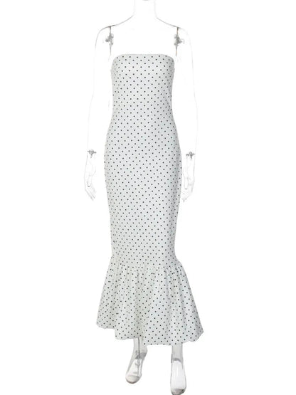 Dotted Glam Gown