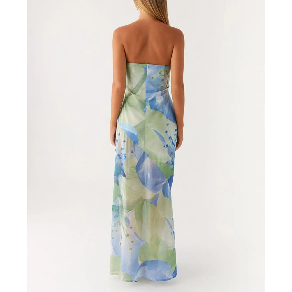 Floral Fiesta Maxi Dress Dollella