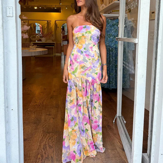 Floral Fantasy Maxi Dress
