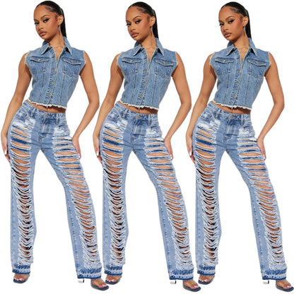 Iconic Rip High-Waist - Dollella