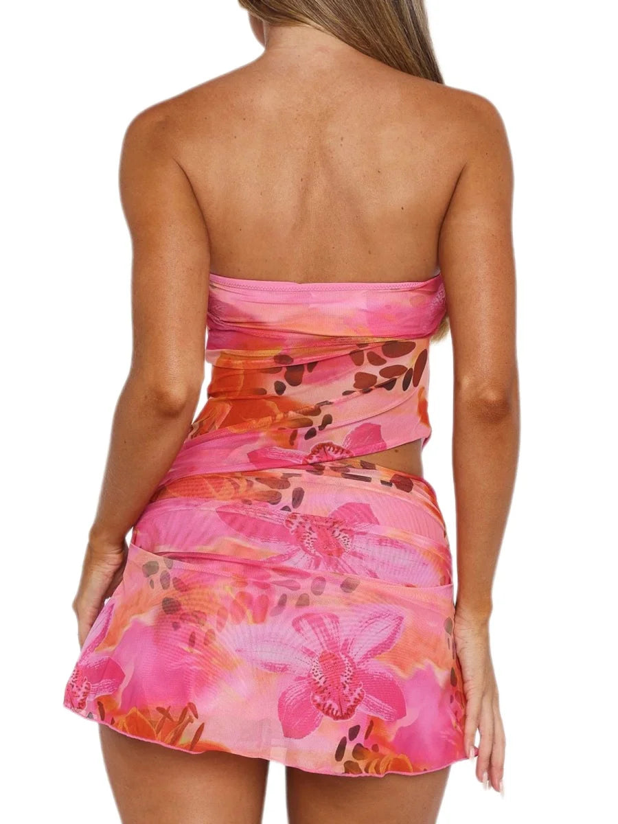 Floral Charm Twin Set Dollella