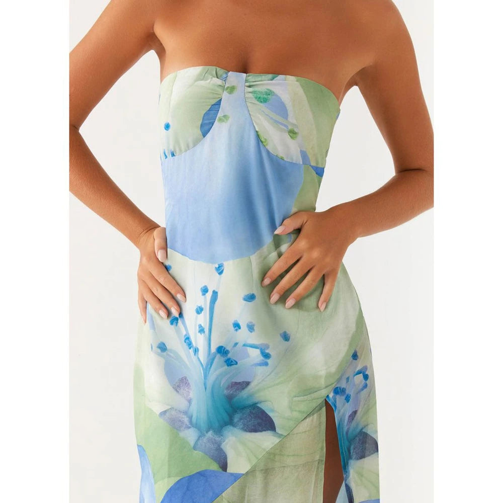 Floral Fiesta Maxi Dress Dollella