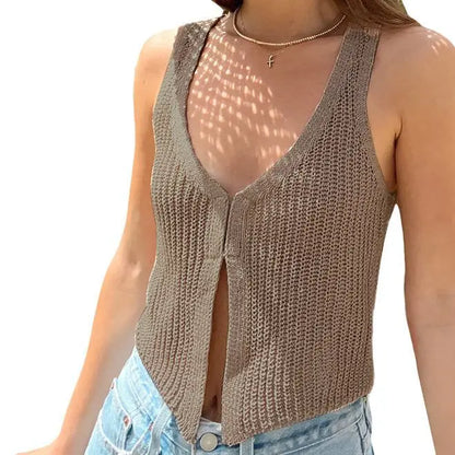 Sunbeam Sleeveless Cardiga