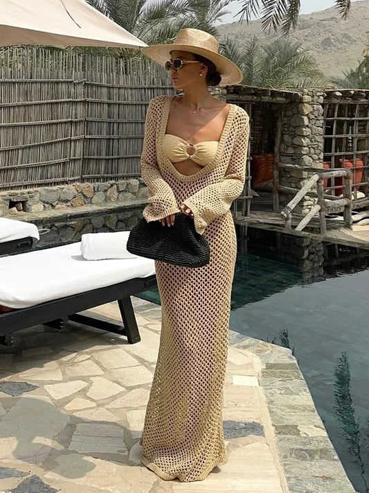 Breezy Bell-Sleeve Summer Dress