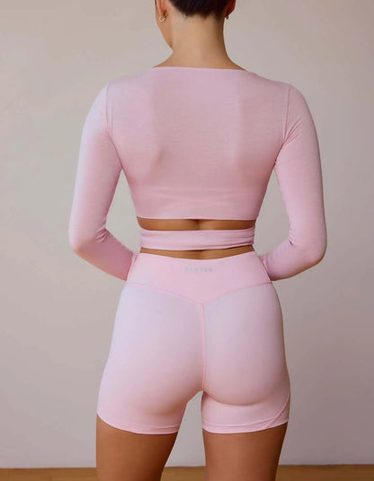 Tie up Yoga Tee - Dollella