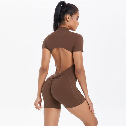 FlexZip One-Piece Sports Romper - Dollella
