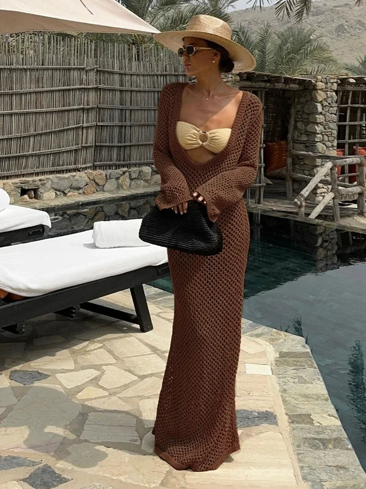 Breezy Bell-Sleeve Summer Dress - Dollella