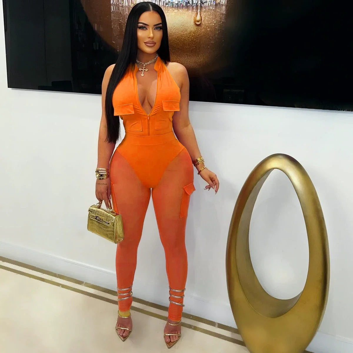 Mesh With Me trouser set