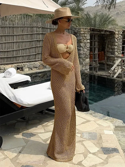 Breezy Bell-Sleeve Summer Dress - Dollella