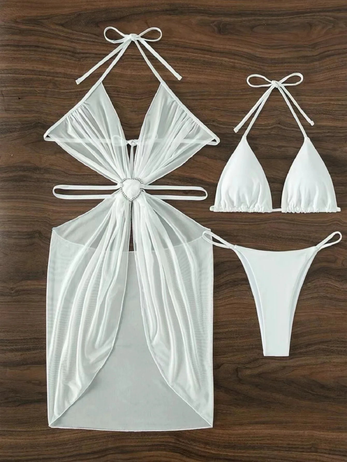 Trinity Jewel Halter Bikini - Dollella