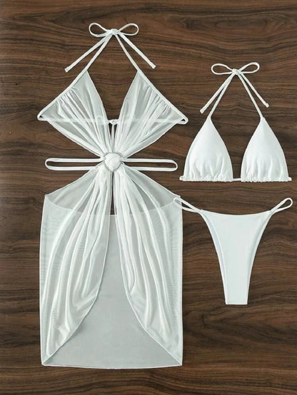 Trinity Jewel Halter Bikini - Dollella