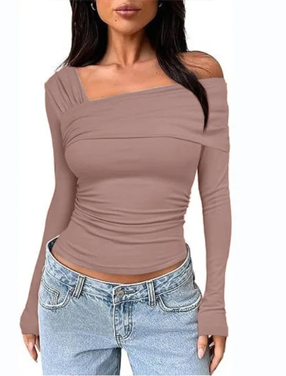 Glam Shoulder Long Sleeve