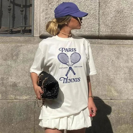 Paris Tennis Tee