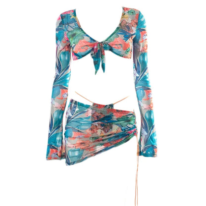 Sheer Bloom Vibe Set