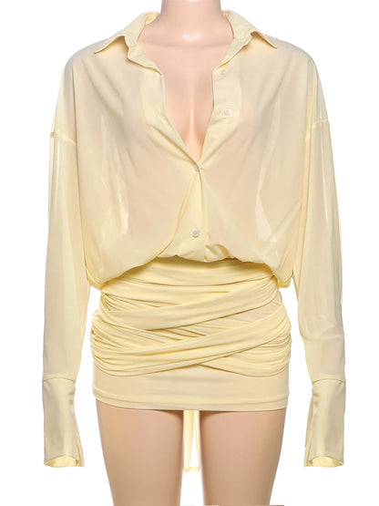 The Polished Pleat Dress