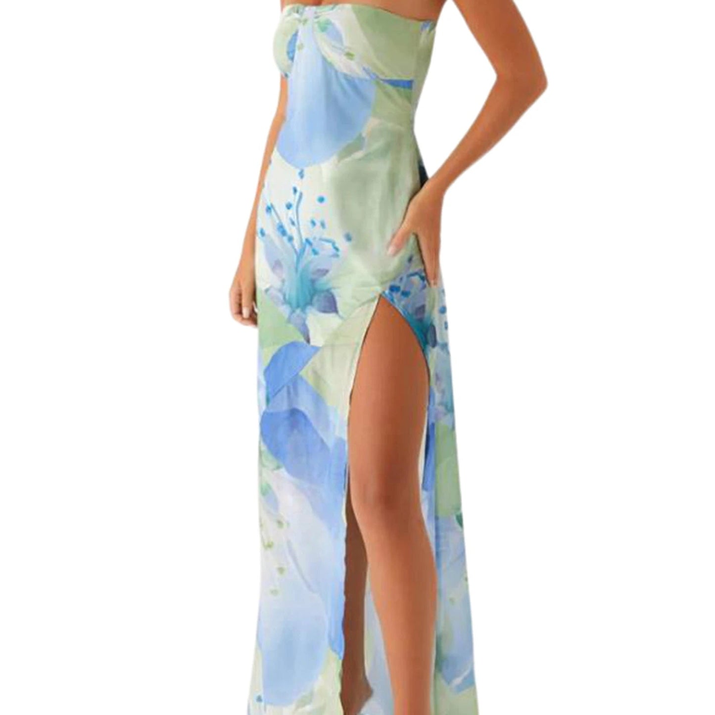 Floral Fiesta Maxi Dress Dollella