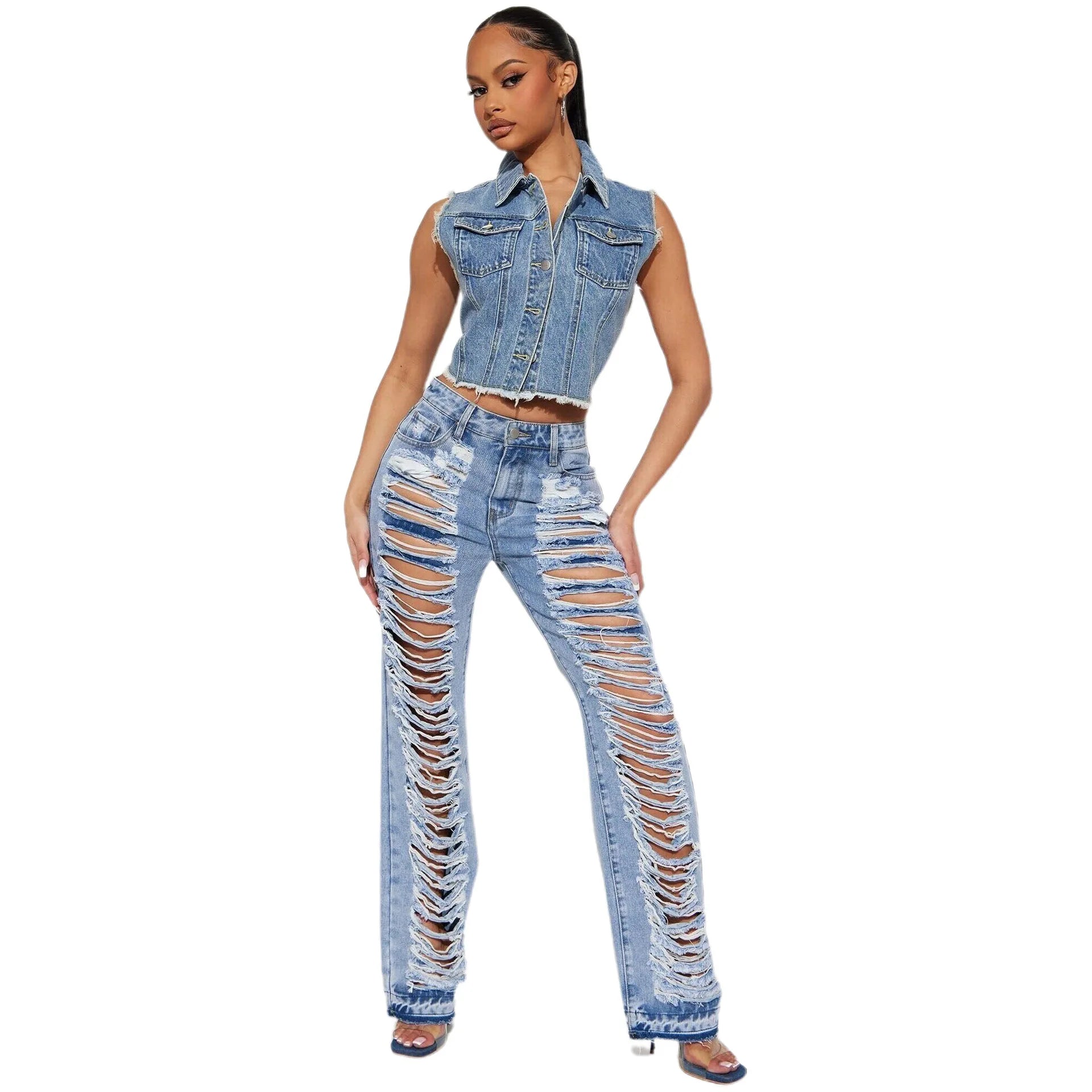Iconic Rip High-Waist - Dollella