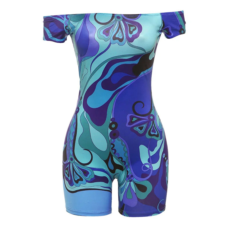 Psychedelic Siren Playsuit - Dollella