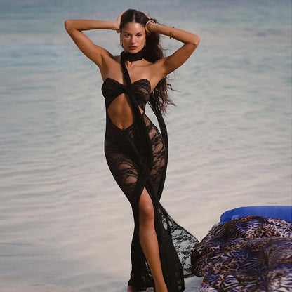 Moonlight Whisper Maxi Gown
