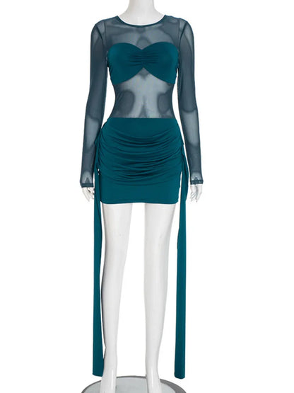 Ruched Mesh Mini - Dollella