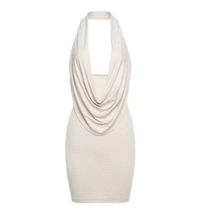 Glitz Glam Halter Dress