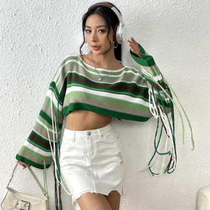 Cropped Cozy Knit - Dollella