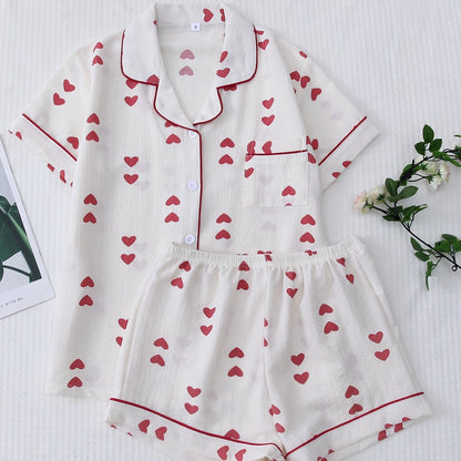 Strawberry Kiss pyjamas - Dollella