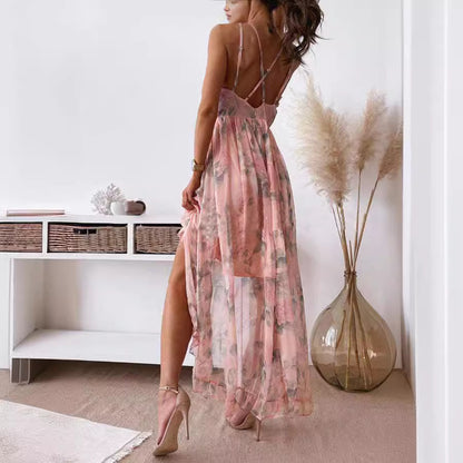 Blush Bloom Ruffle Dress - Dollella